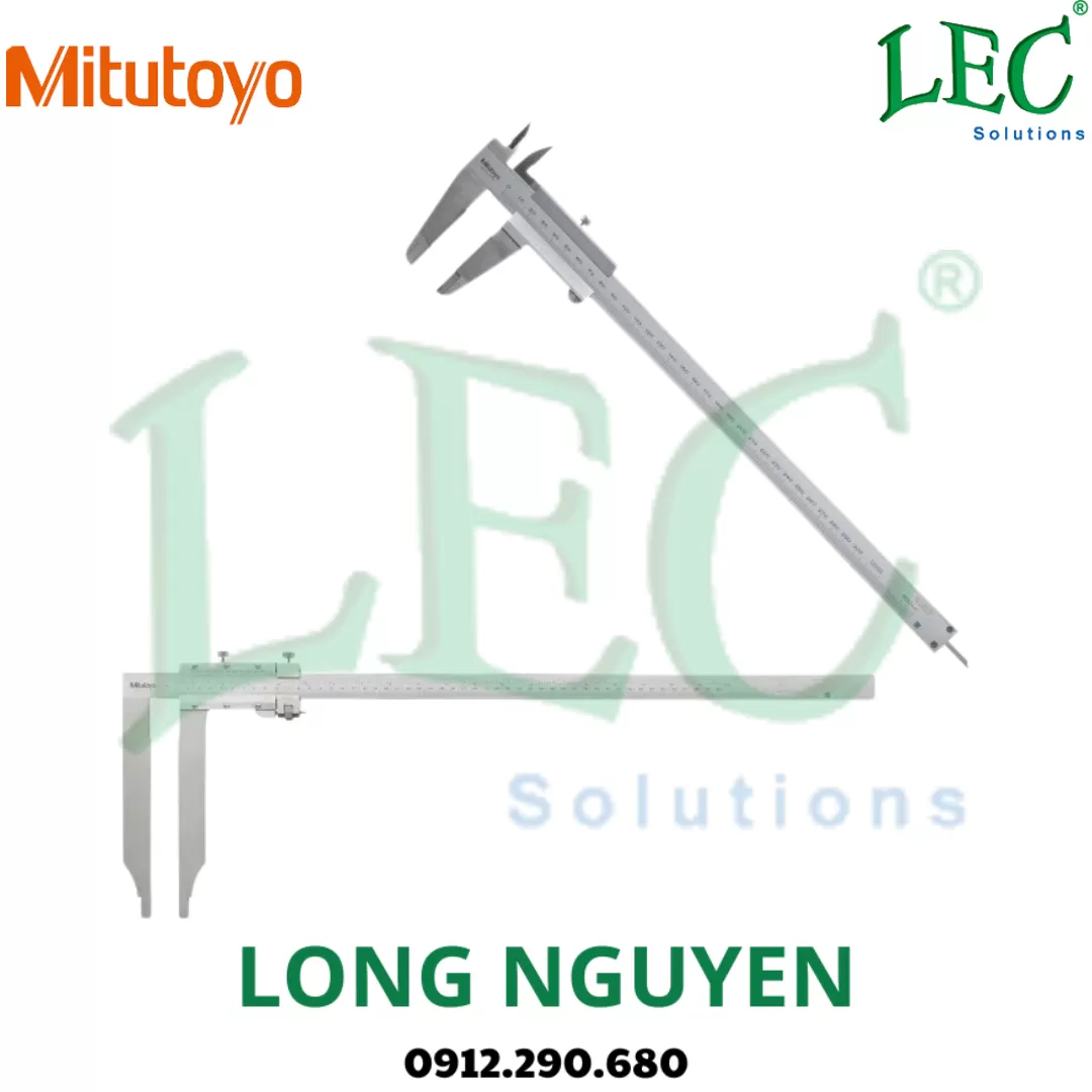 Thước cặp cơ khí một mỏ Mitutoyo 160-119 0 - 18 in/0 - 450 mm
(0.504 - 18 in/12.8 - 450 mm)