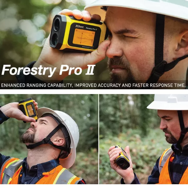 Ống nhòm đo khoảng cách Nikon Forestry Pro II – Đo khoảng cách & chiều cao cây nhanh chóng, chính xác