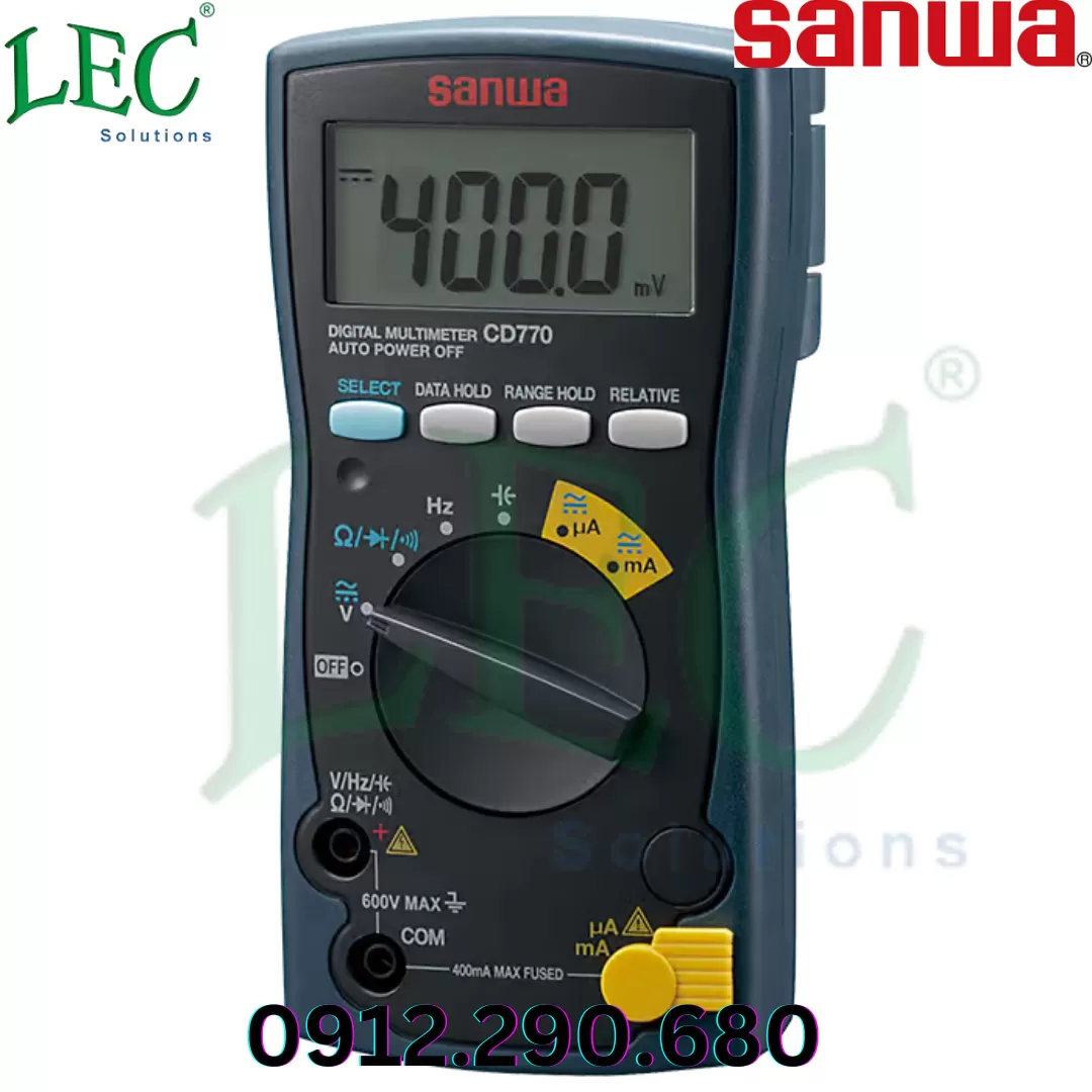 Đồng hồ vạn năng điện tử Sanwa CD770