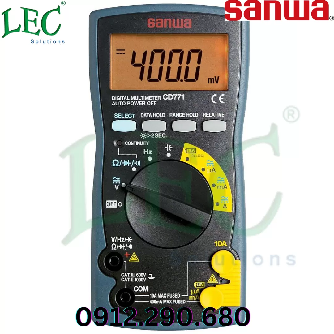 Đồng hồ vạn năng điện tử Sanwa CD771