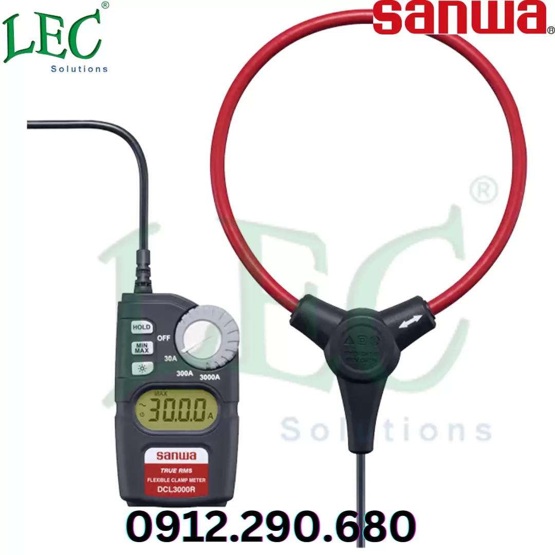 Ampe kìm đo dòng sanwa DCL3000R