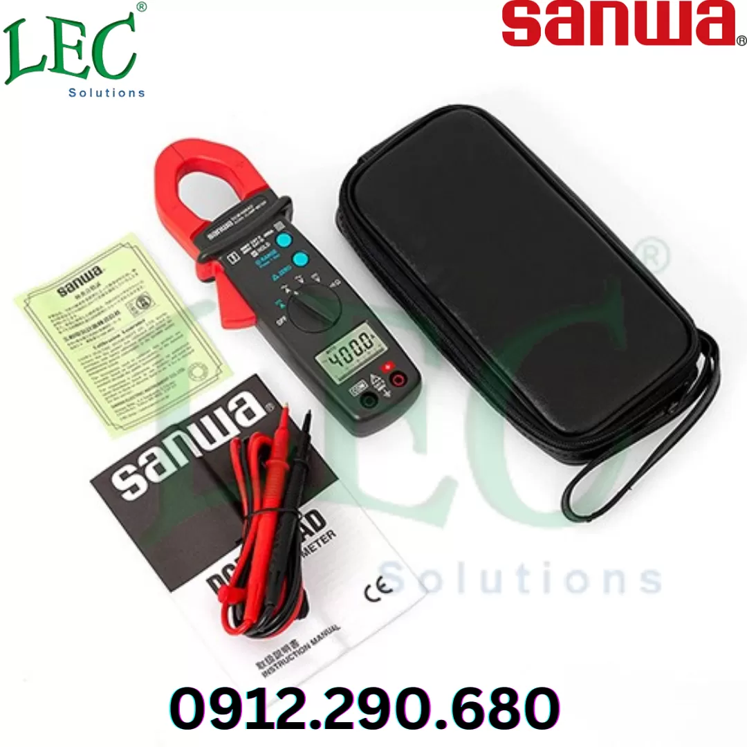 Ampe kìm đo dòng sanwa DCM400AD
