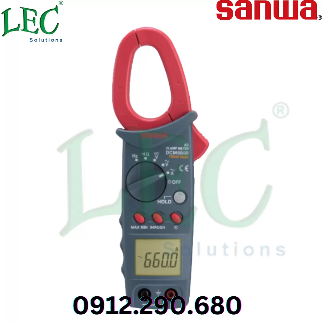 Ampe kìm đo dòng sanwa DCM660R