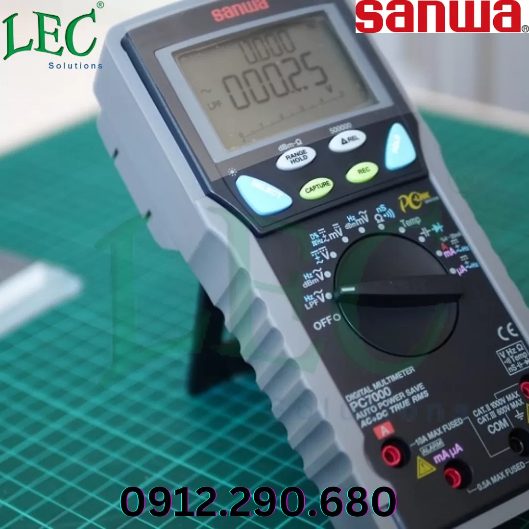 Đồng hồ vạn năng điện tử Sanwa PC7000