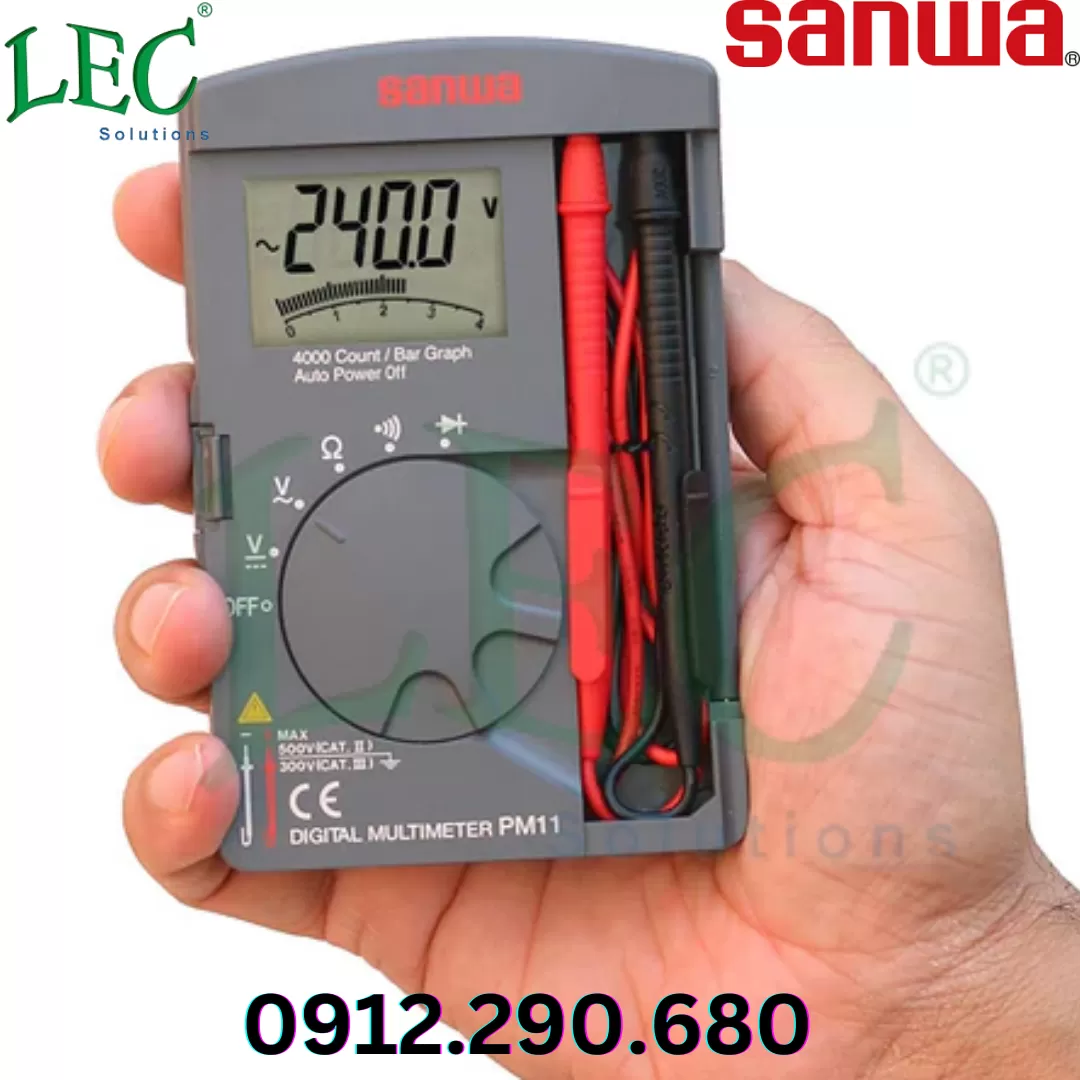 Đồng hồ vạn năng điện tử Sanwa PM11