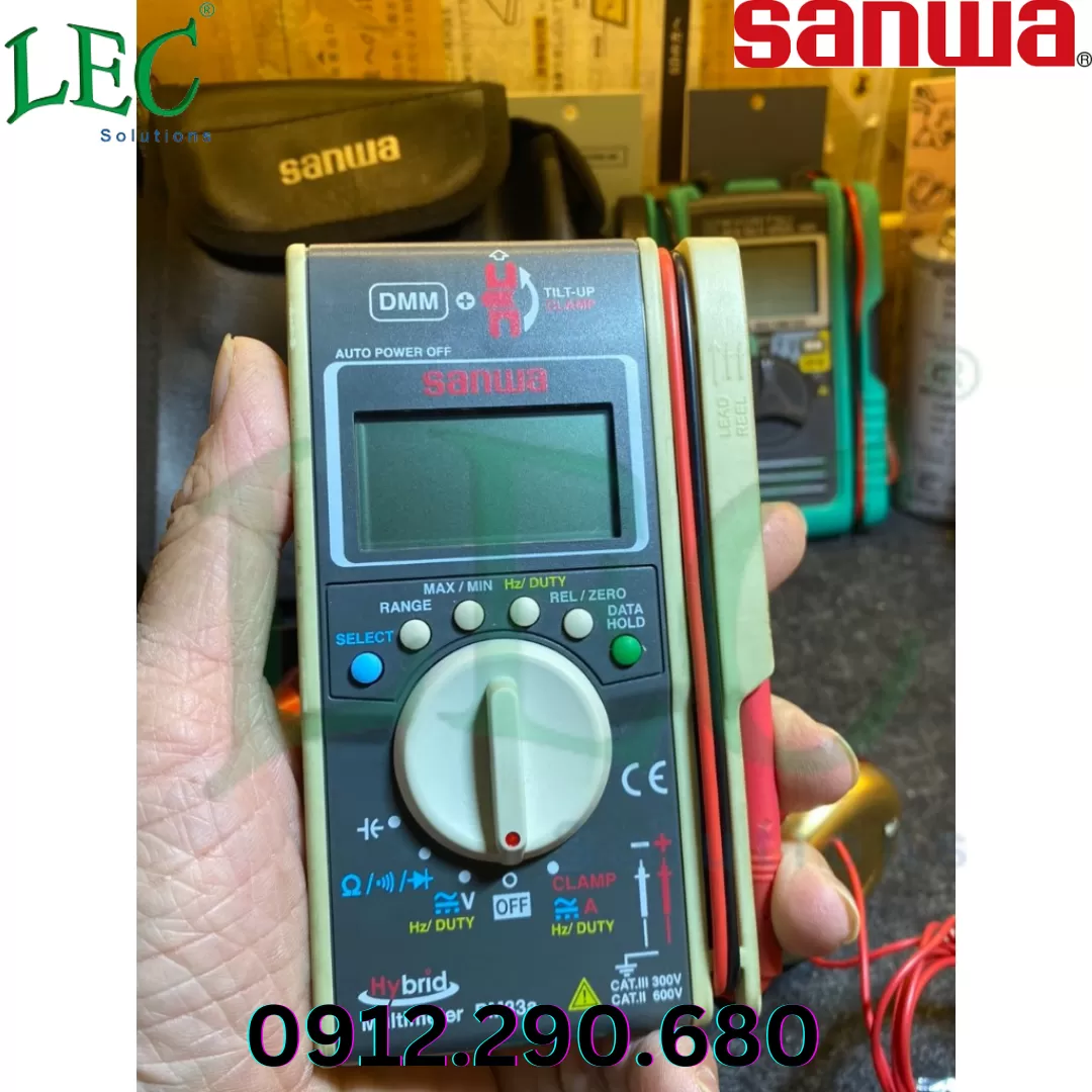 Đồng hồ vạn năng điện tử Sanwa PM33a