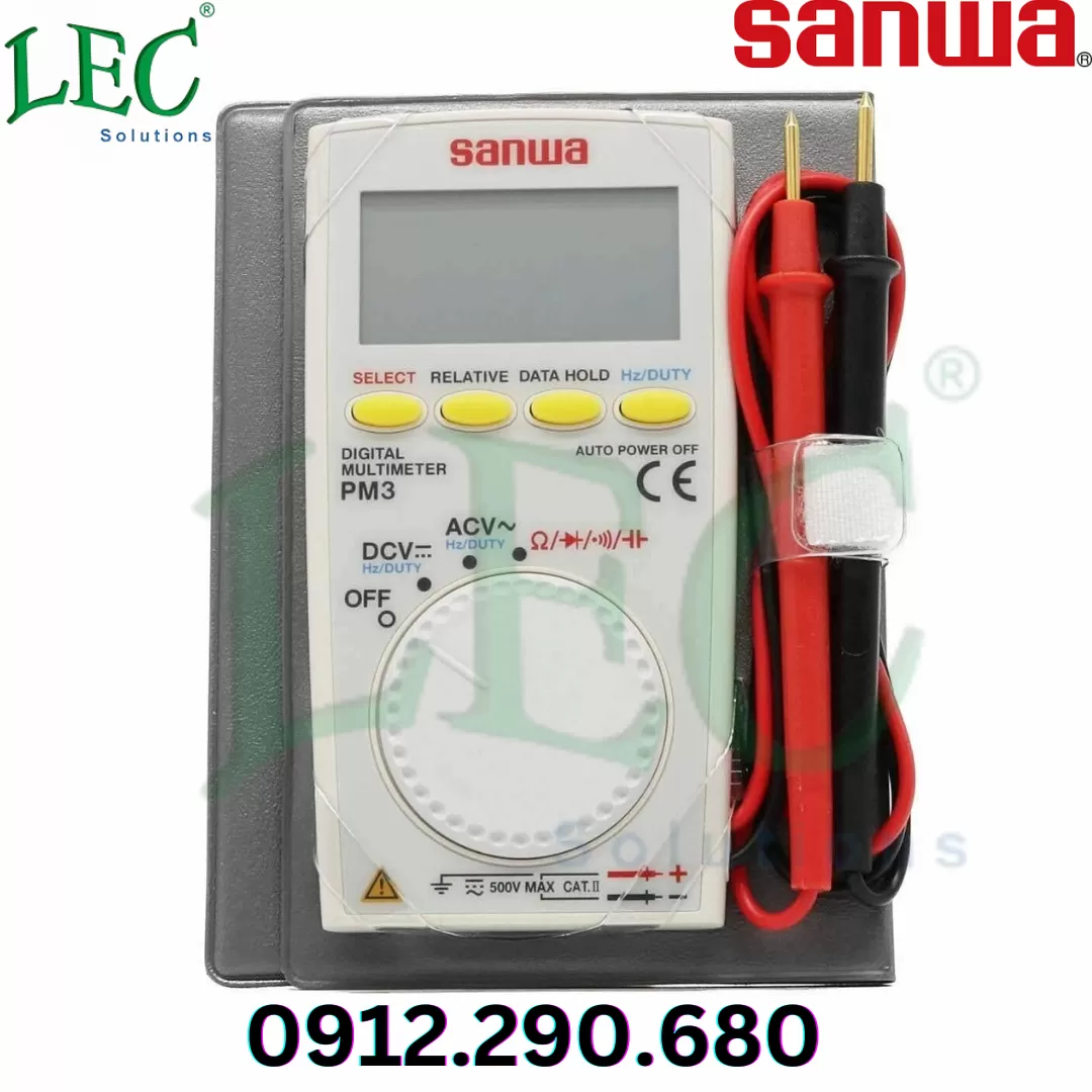 Đồng hồ vạn năng điện tử Sanwa PM3