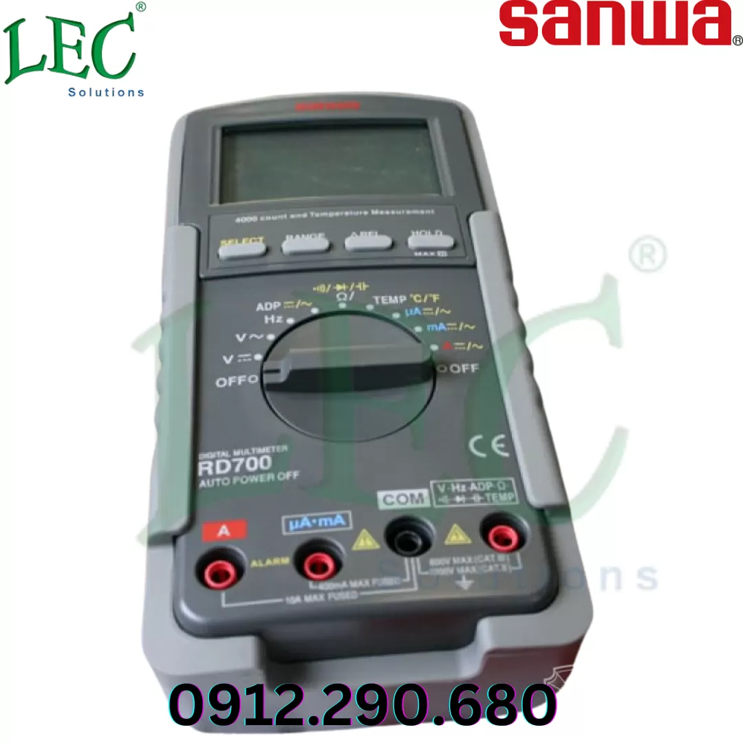 Đồng hồ vạn năng điện tử Sanwa RD700
