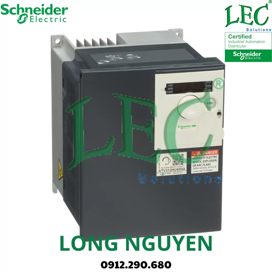 Biến tần ATV312H075N4 - ATV312 ALTIVAR 0,75KW 500V 3 PHASES