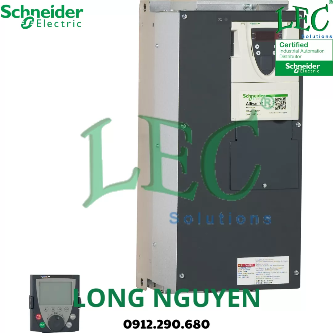 Biến tần ATV71HD30N4Z - ATV71 480V 30KW 40HP EMC WO GRAPHIC TERM
