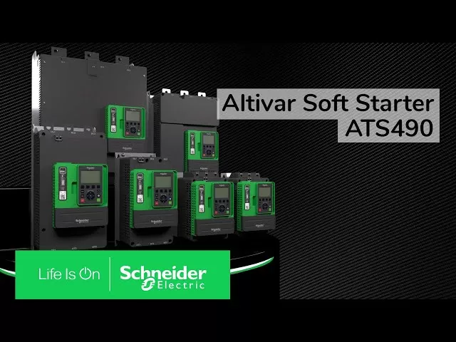 Khởi động mềm ATS490 Schneider cho động cơ công suất lớn 4-900kW