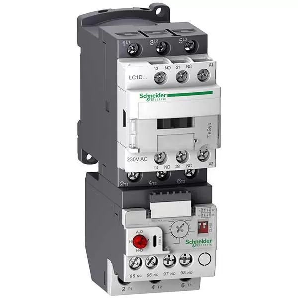 Cách lựa chọn khởi động từ và rơ le nhiệt phù hợp với động cơ khởi động trực tiếp