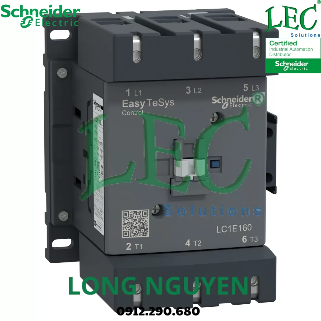 Khởi động từ LC1E160Q5 - 3P 90KW 380V