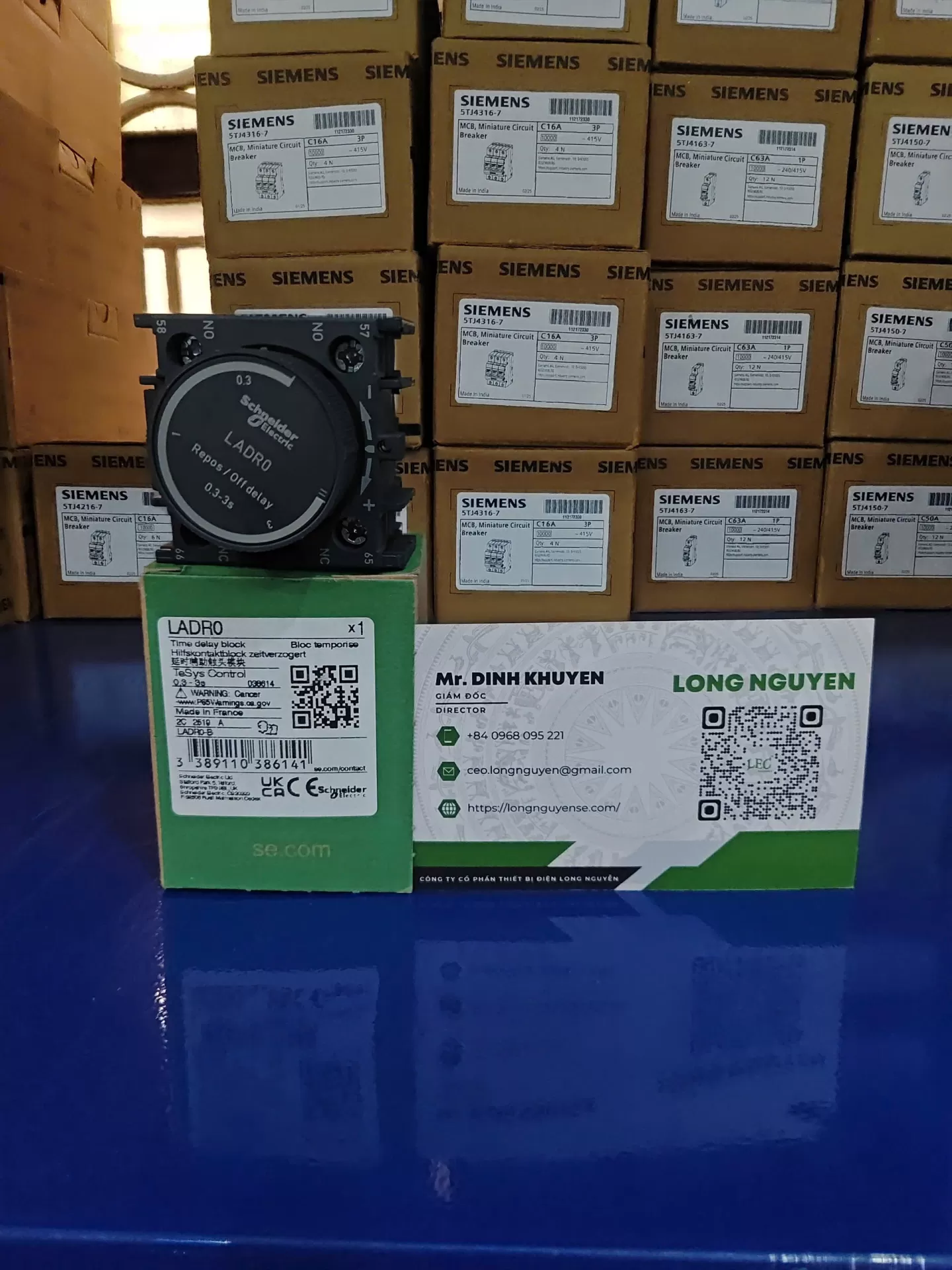 Bộ Hẹn Giờ 0.1-3S Tắt LADR0