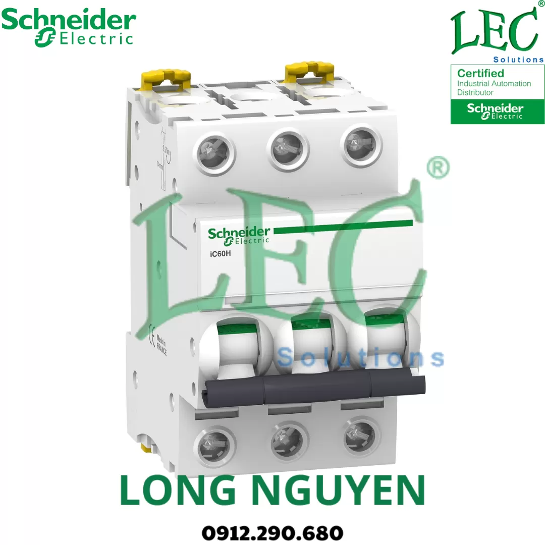 A9F84313 - Cầu dao tự động (MCB) Acti9 iC60H 3P 13A 10kA C