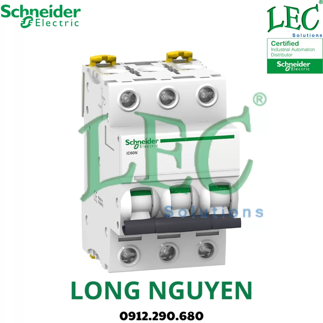 A9F74101 - Cầu dao tự động (MCB) Acti9 iC60N 1P 1A 6kA C