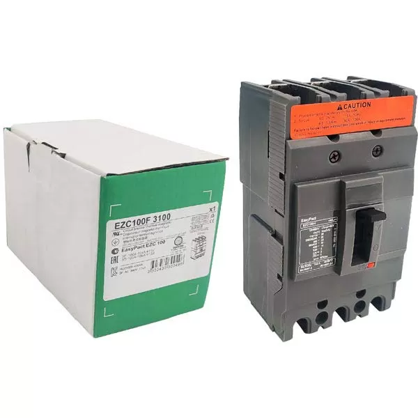 Cầu dao tự động MCCB EZC100F3100 - 3P 100A 10kA