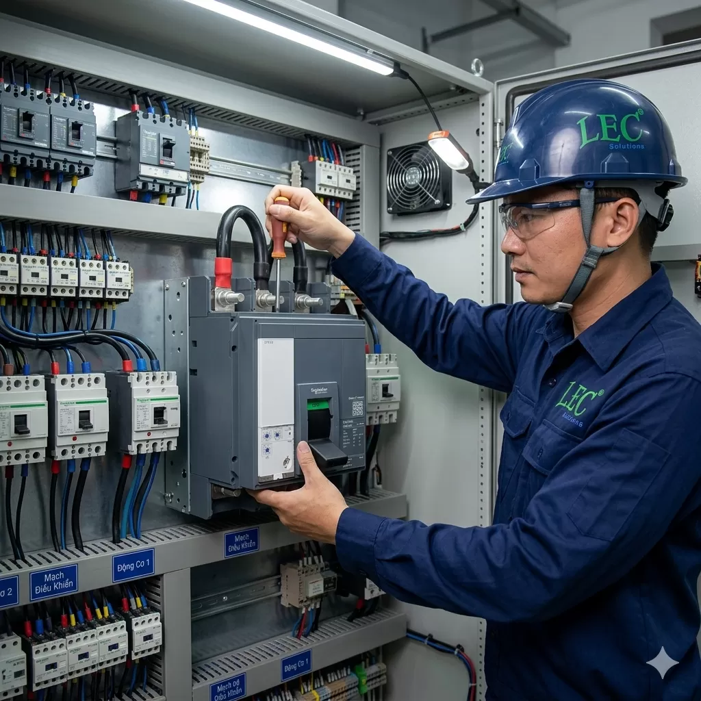 Điều khiển ON/OFF MCB và MCCB từ xa bằng cách nào? Giải pháp kỹ thuật & ứng dụng thực tế
