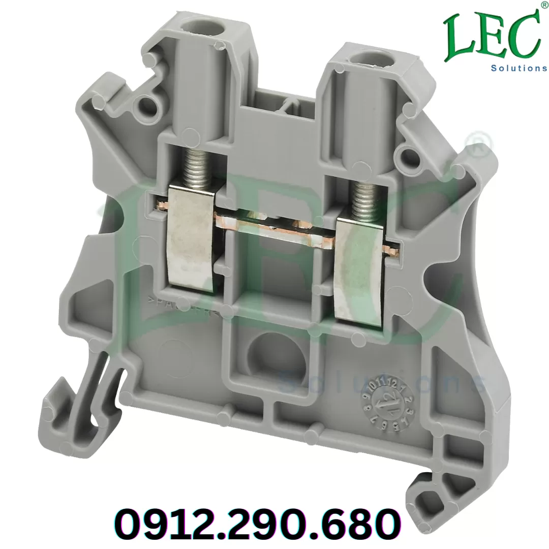 Khối đầu cực, Linergy TR, xanh-vàng, 16mm², nối đất bảo vệ, 2 điểm, Bộ 50.