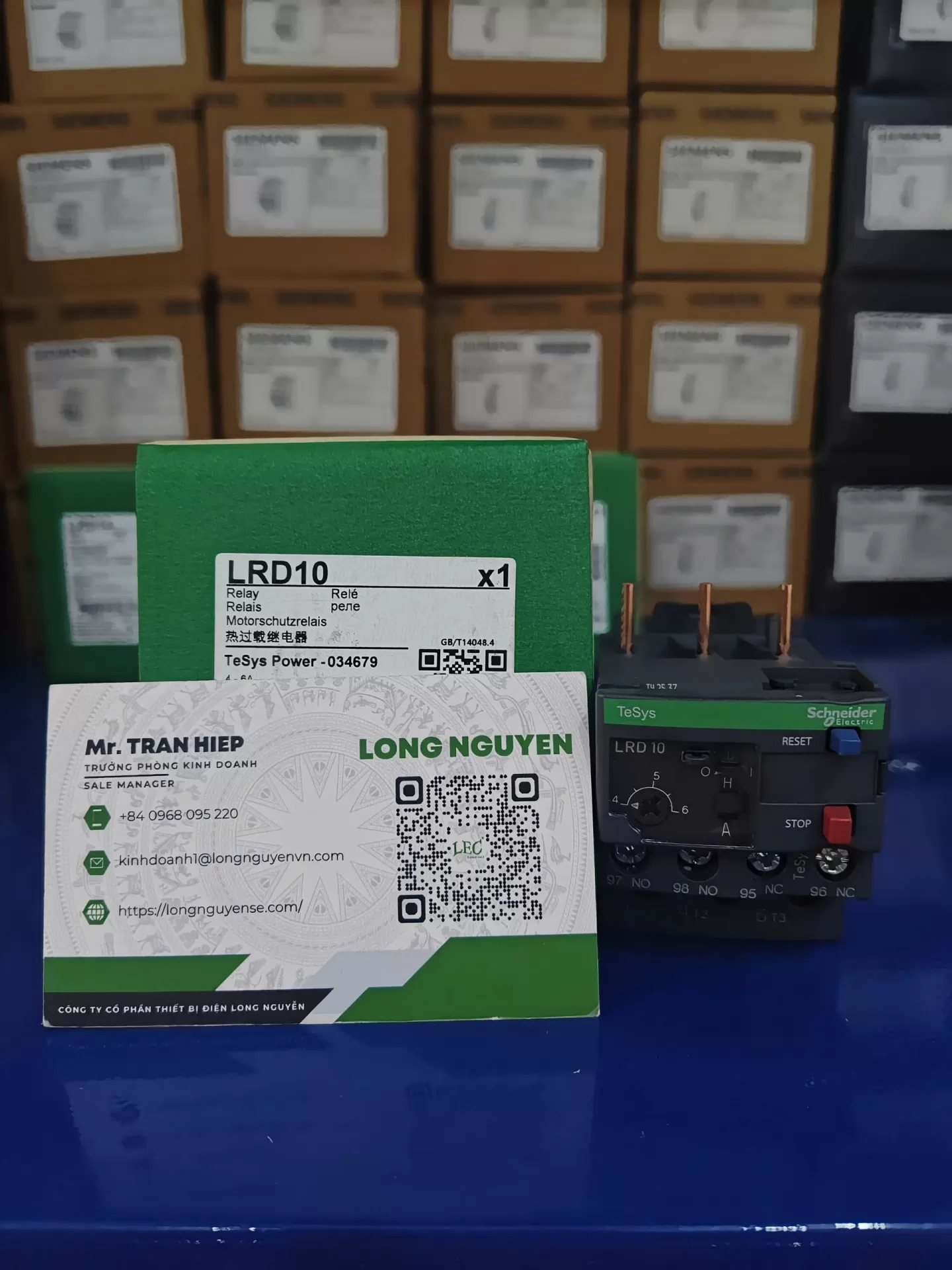 Relay nhiệt LRD10 TESYS D  4.0-6.0A CL10A