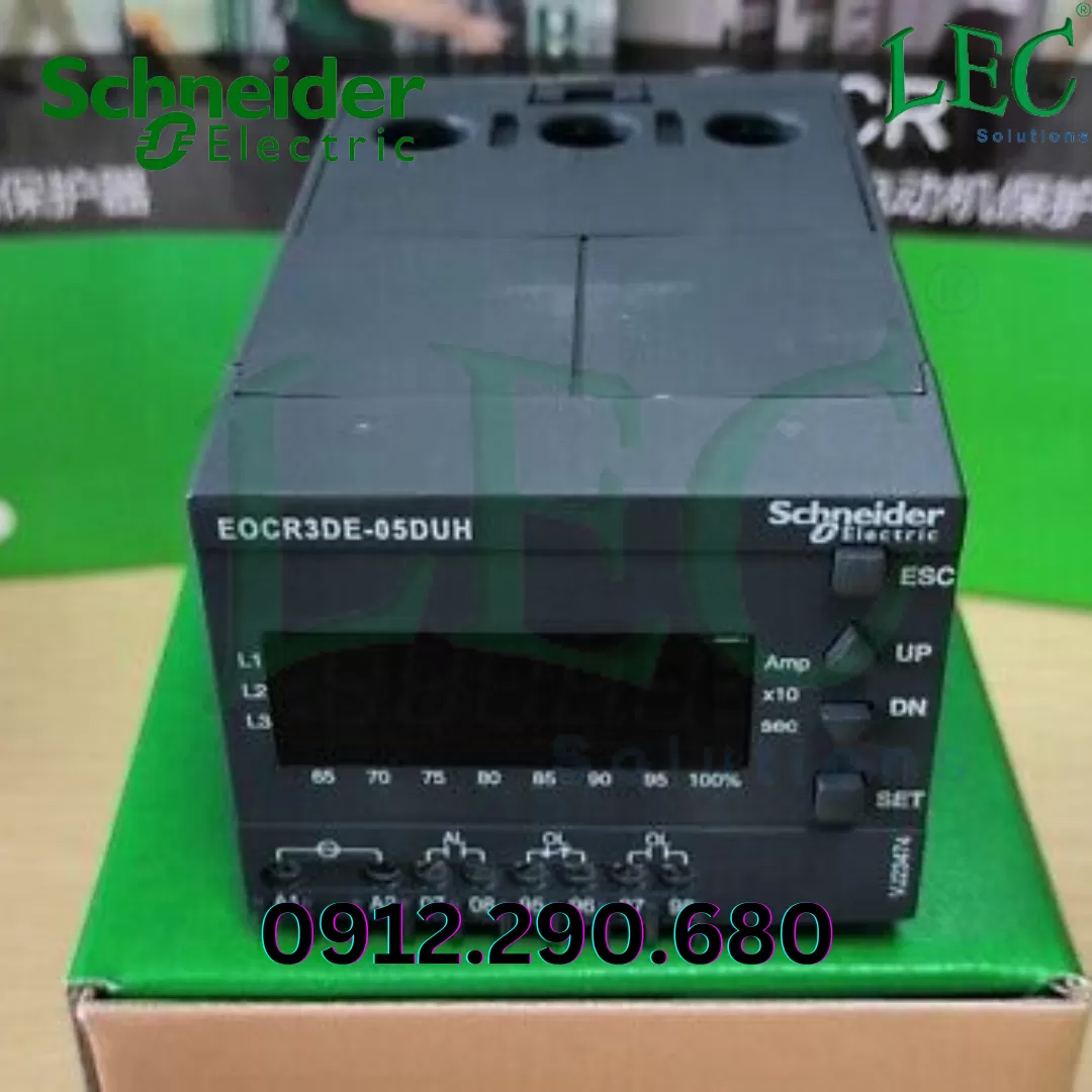 EOCR3DE-80DUH Rơ le điện tử bảo vệ động cơ 5-80A