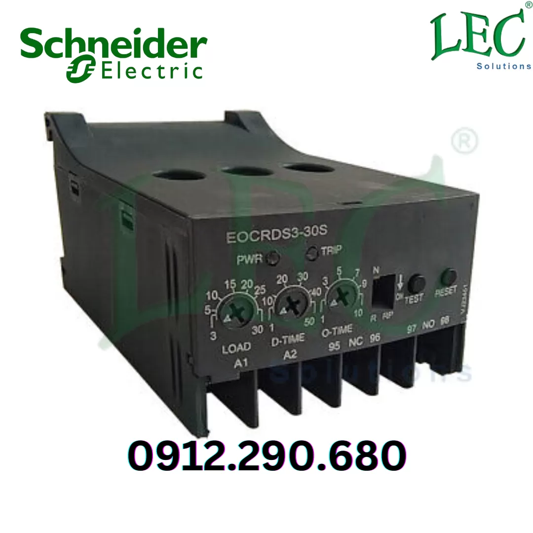 Rơ le bảo vệ điện tử EOCRDS3-60S Schneider