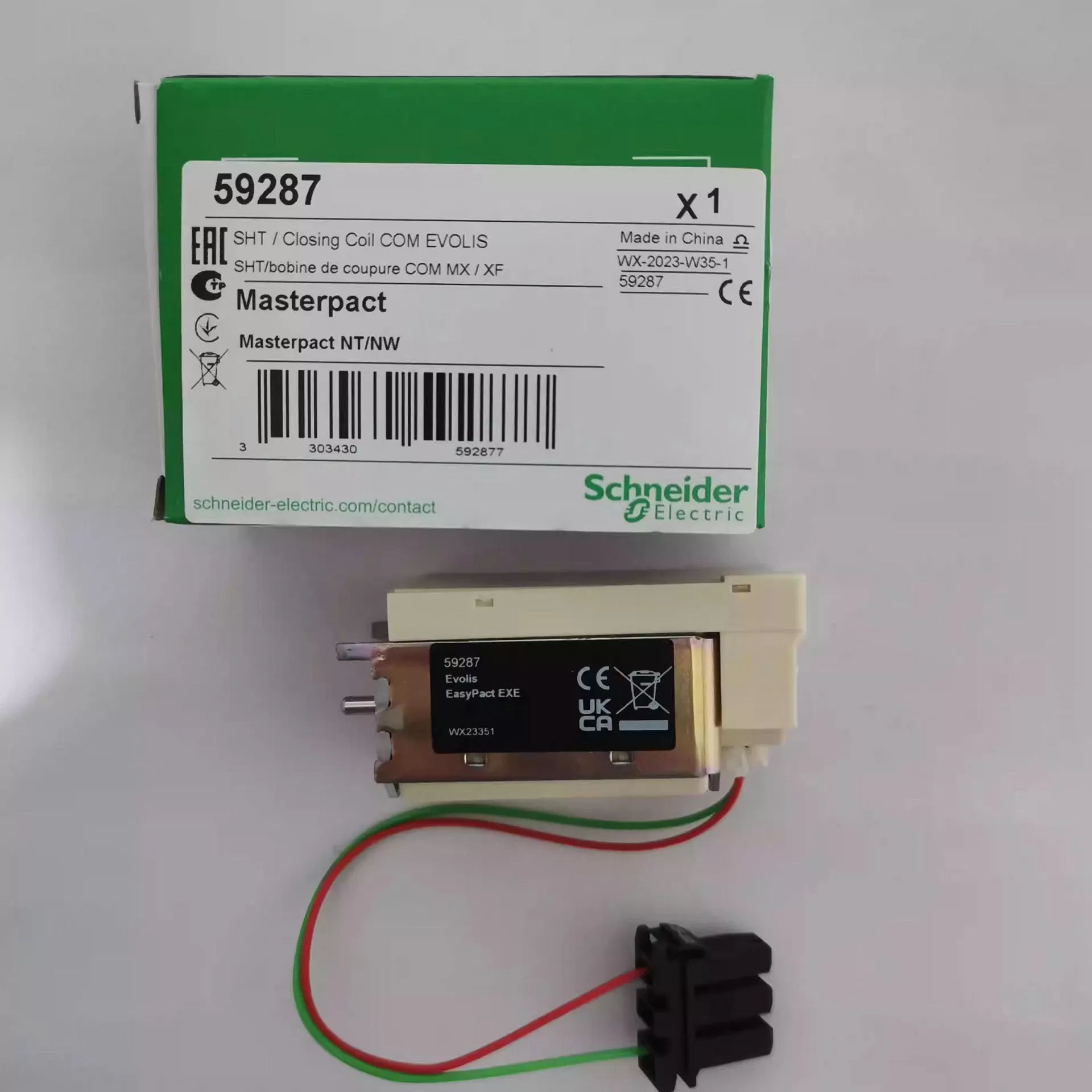 59287 - Cuộn shuntrip/closing coil EVOLIS MX/XF