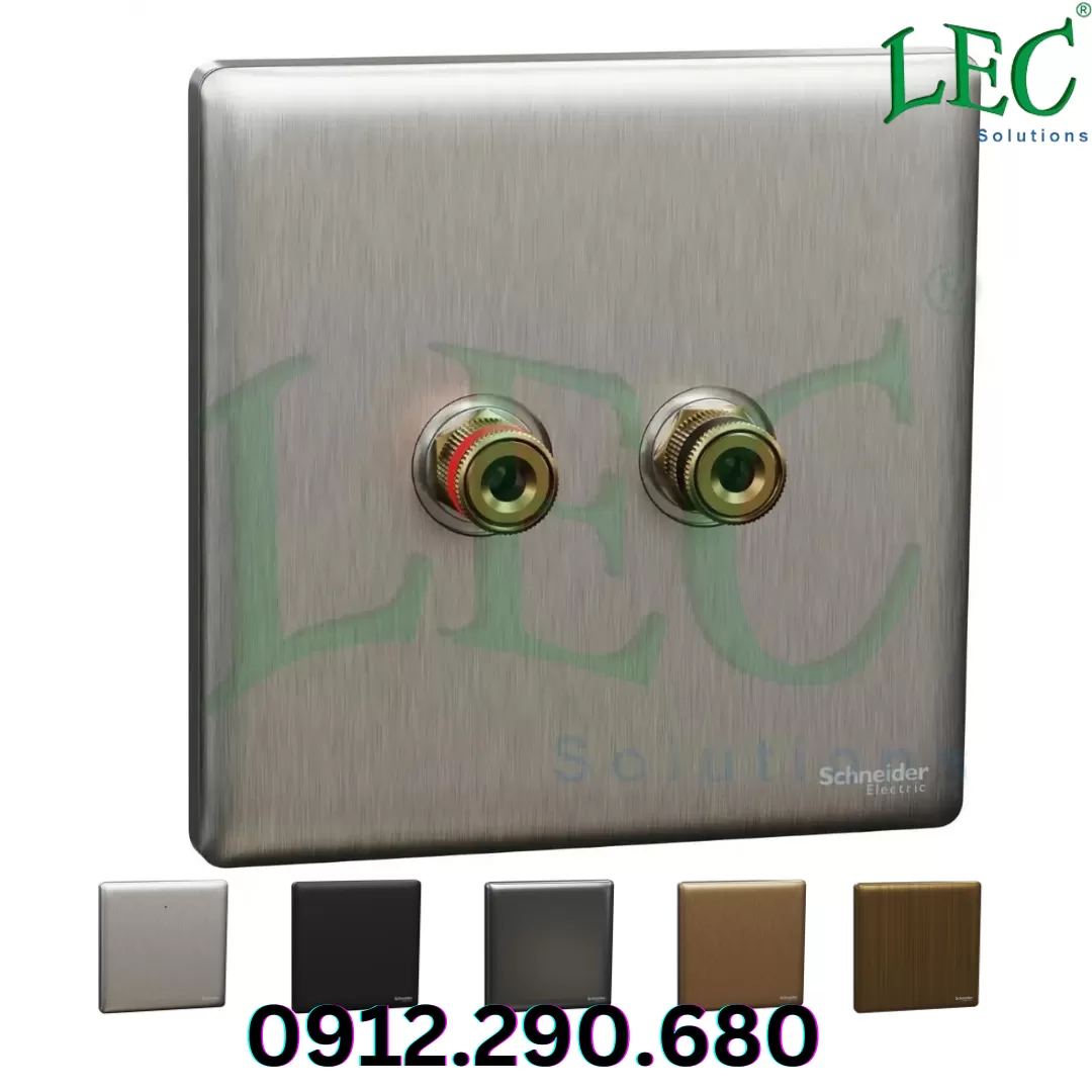 Bộ kết nối loa, Unica X, một cặp, Thép