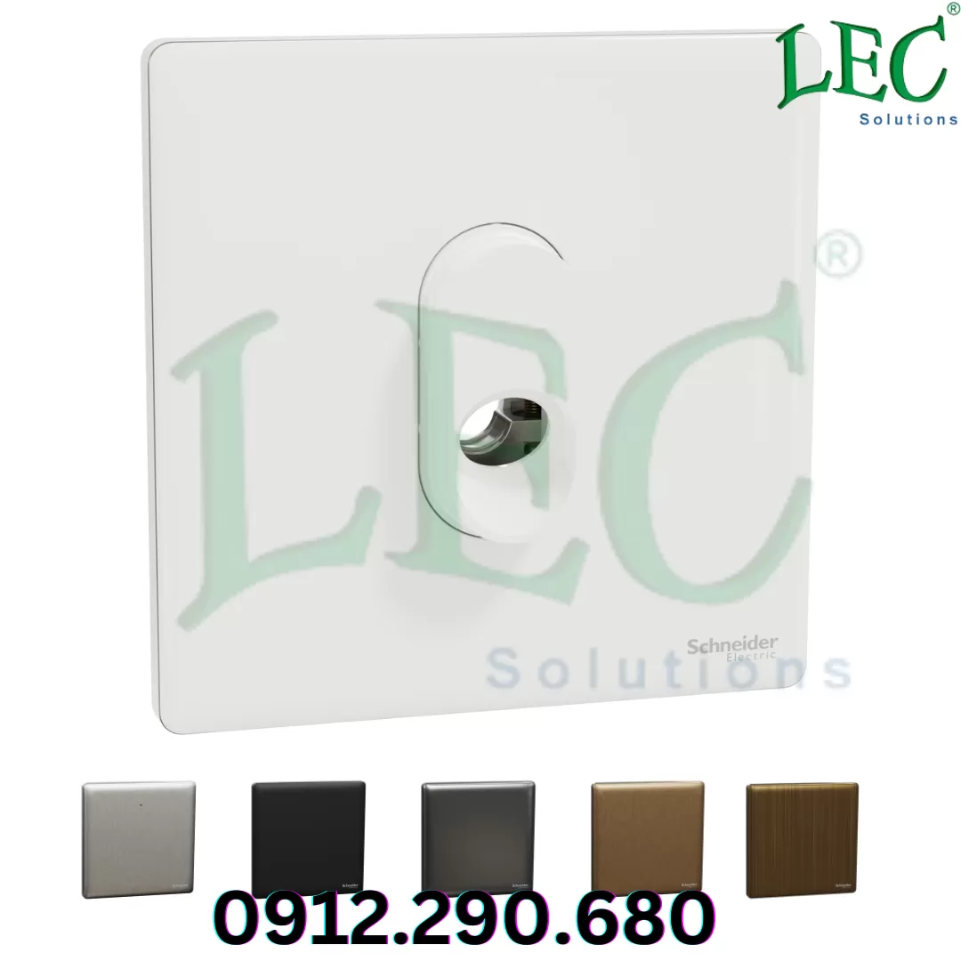 Đơn vị kết nối, Unica X, 25A, 250V, 1 băng tần, có ổ cắm linh hoạt, Trắng