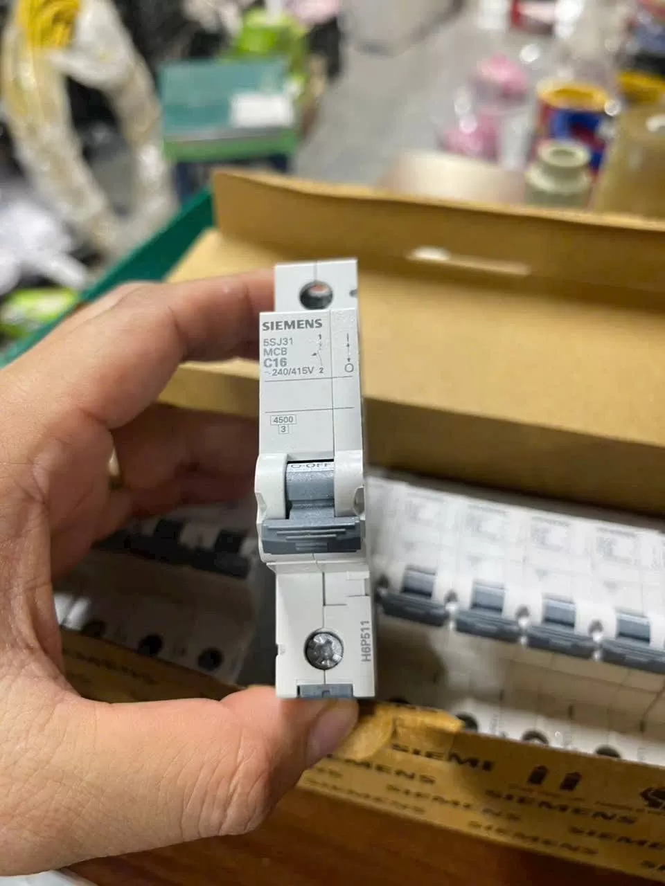 5SJ3116-7RC Aptomat MCB Siemens 5SJ 1P 16A 4,5kA