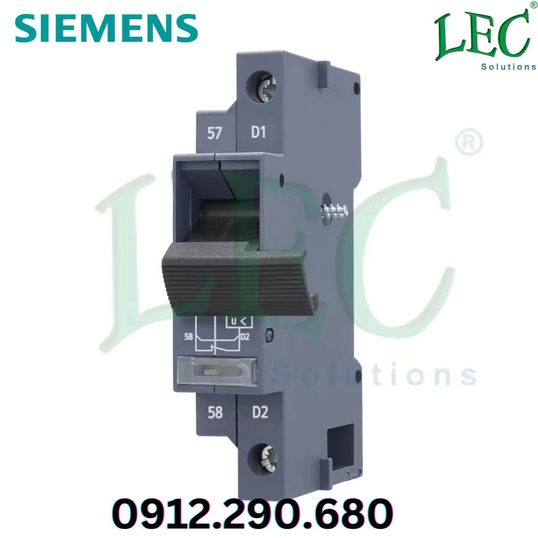 3MV9132-0AB46 Bảo vệ thấp áp bên trái có tiếp điểm phụ bên trái AC240V 60HzA