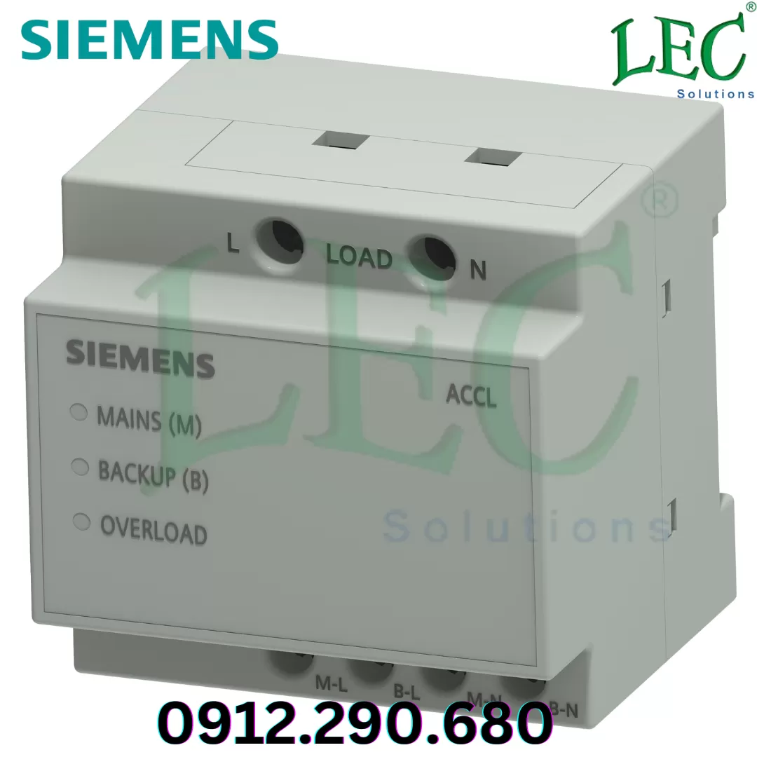 Bộ chuyển nguồn tự động ATS Siemens 5TR4465-0RC30 30A 2P 240VAC