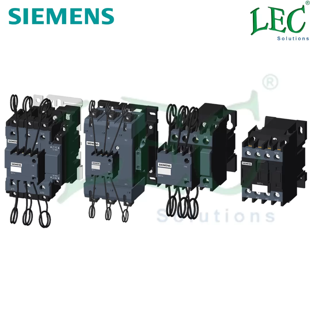 Contactor tụ bù Siemens 3MT7 3P 60kVAr 440VAC 1NO+2NC