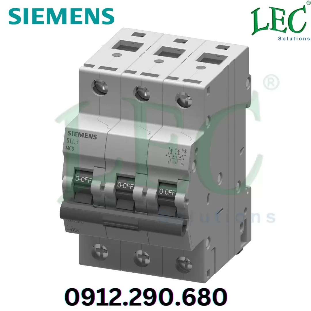 MCB 5TJ3350-7 Siemens 3P 50A 4.5kA