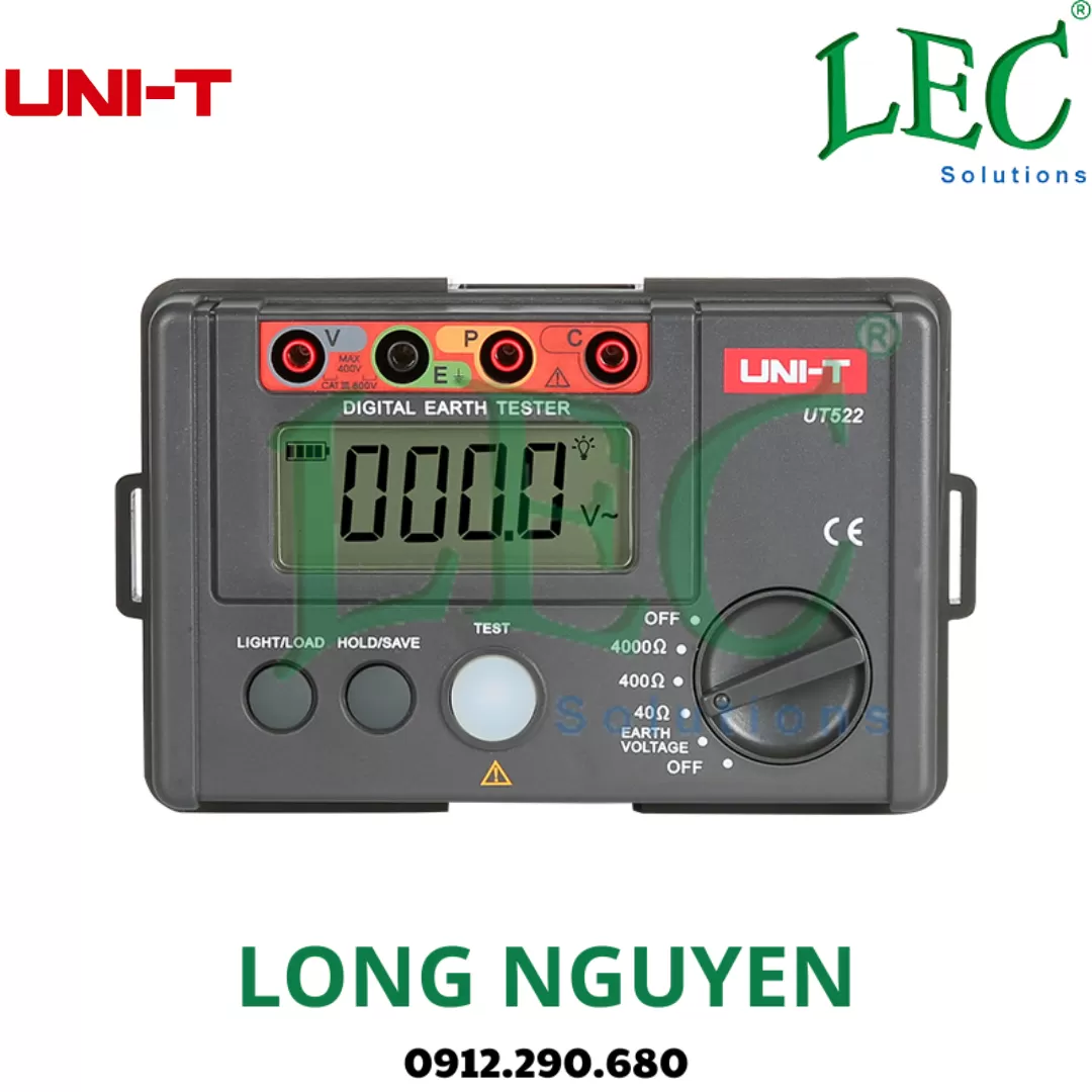 Máy đo điện trở đất UNI-T UT521