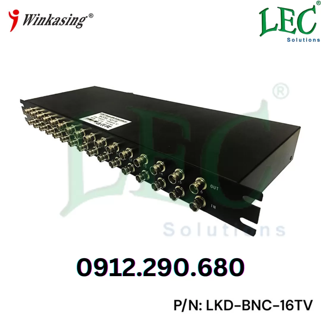 Chống sét 16 kênh BNC Winkasing LKD-BNC-16TV(TQ116)